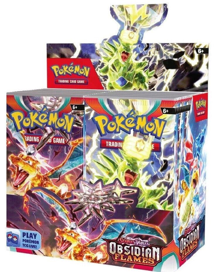 Pokemon Obsidian Flames booster box, factory sealed (Scarlet & Violet)