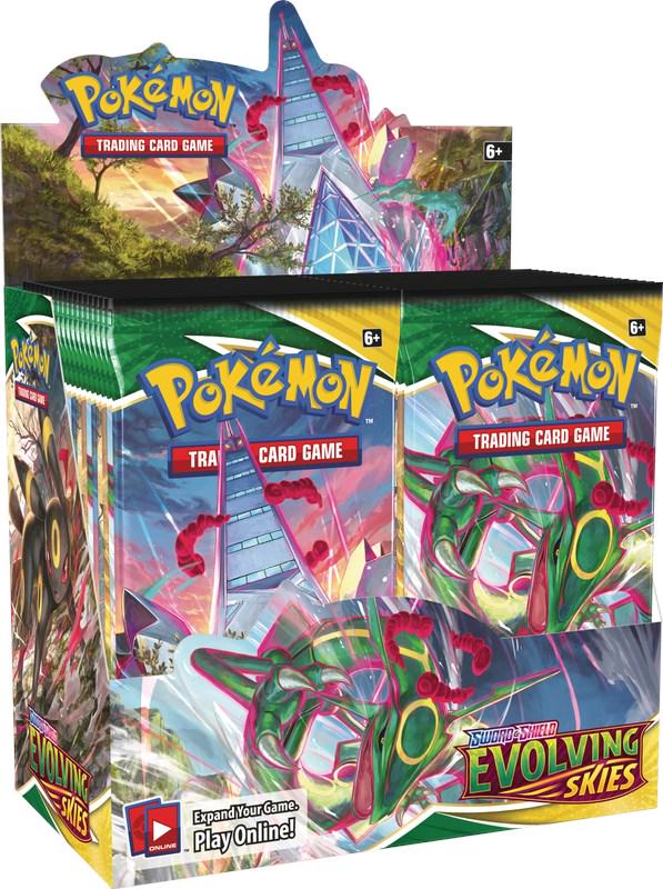 Pokemon Evolving Skies booster box, factory sealed (Sword & Shield)