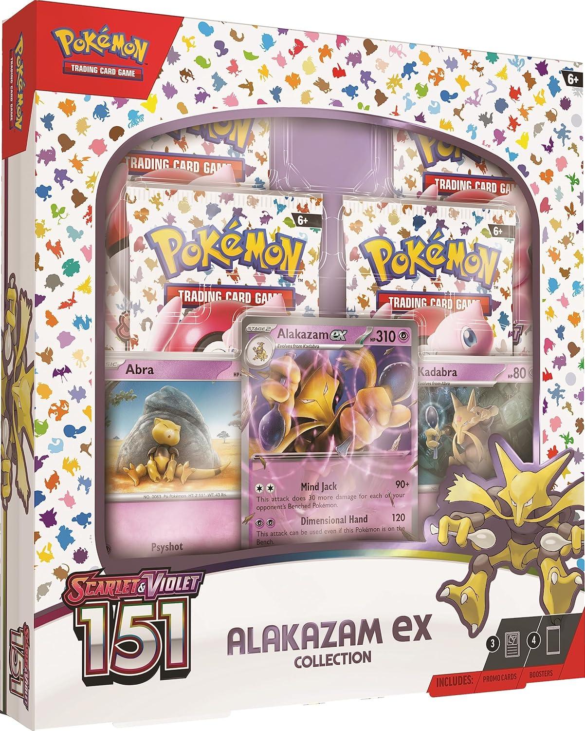 Pokemon Scarlet & Violet 151 Alakazam ex Collection box, factory sealed