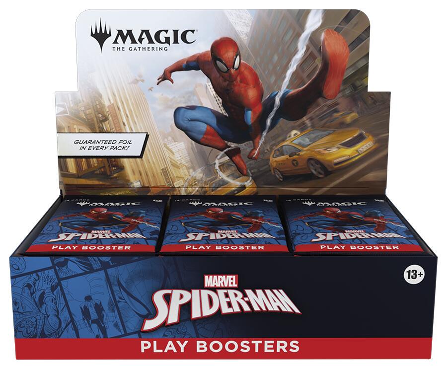 Marvel's Spider-Man Magic: The Gathering booster box, factory sealed