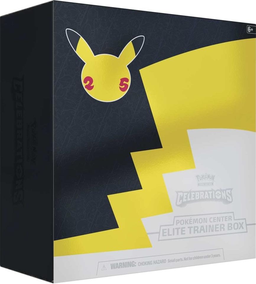 Pokemon Celebrations Elite Trainer Box, factory sealed (Pokemon Center, 25th Anniversary)