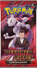 Pokemon Destined Rivals booster pack, factory sealed (Scarlet & Violet)