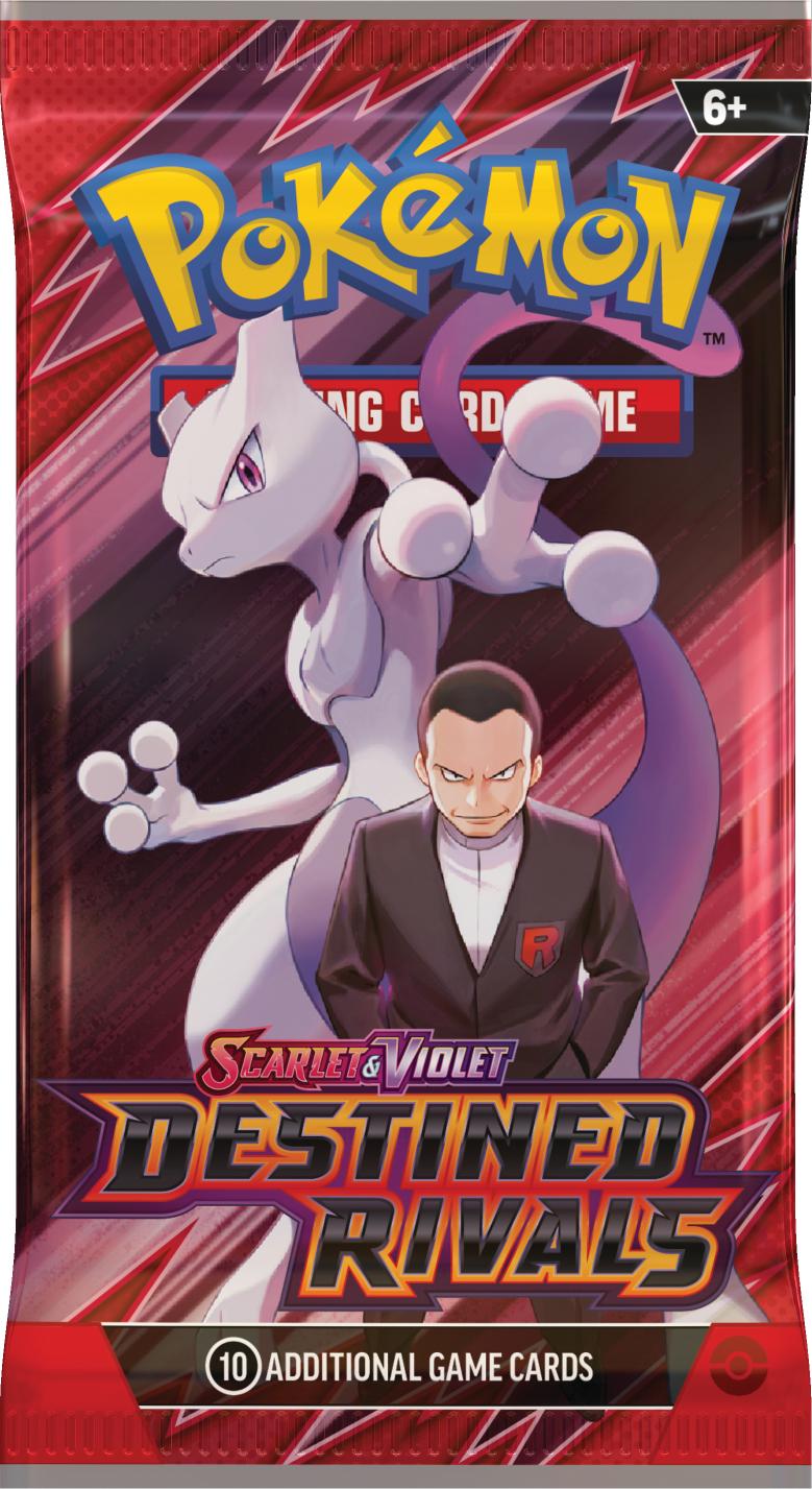 Pokemon Destined Rivals booster pack, factory sealed (Scarlet & Violet)