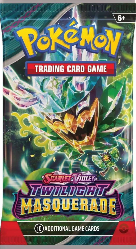 Pokemon Twilight Masquerade booster pack, factory sealed (Scarlet & Violet)
