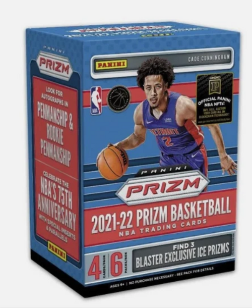 2021 Panini NBA Prizm basketball blaster box, factory sealed